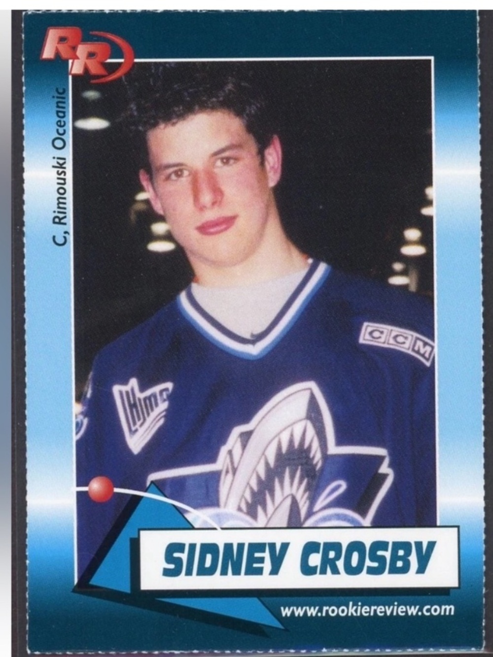 Sidney Crosby 2004/05 Pittsburgh Penguins Rookie RC Hockey Card